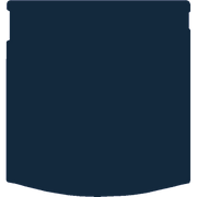 Image of the mat template for Toyota Auris Hybrid Estate With Storage (2013 - Present) Boot Mat