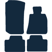 Image of the mat template for BMW 3 Series G20 & G21 (2019 - Present) Car Mats