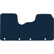 Image of the mat template for Renault Trafic Van Front Mat Only (2014 - Present) Van Mats