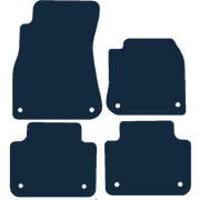 Image of the mat template for Volkswagen Touareg (2017 - Present) Car Mats