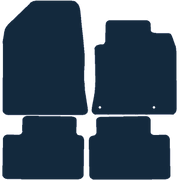 Image of the mat template for Kia ProCreed (2019 - Present) Car Mats