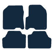 Image of the mat template for Hyundai KONA Electric (2017 - 2023) Car Mats