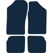 Image of the mat template for Peugeot 306 Cabriolet (1994 - 2002) Car Mats