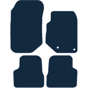 Image of the mat template for Vauxhall Corsa F (2019 - Present) Car Mats