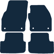 Image of the mat template for Audi A1 (2019 - Present) Car Mats