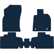 Image of the mat template for Toyota Camry Hybrid (2019 - Present) Car Mats