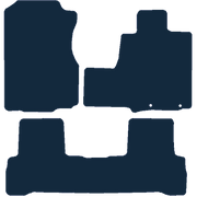 Image of the mat template for Honda CR-V Automatic (2 Clips) (2006 - 2012) Car Mats