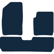 Image of the mat template for Citroen XSara Picasso (2000 - 2010) Car Mats