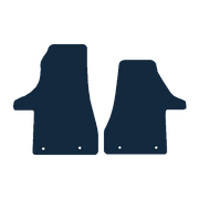 Image of the mat template for Volkswagen Transporter T6.1 2 Piece Front Mats (2019 - Present) Van Mats