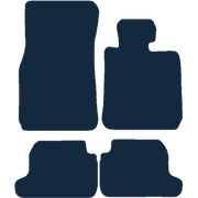 Image of the mat template for BMW 2 Series F23 (Convertible) (2014 - 2021) Car Mats