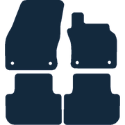 Image of the mat template for Audi Q3 (2018 - Present) Car Mats