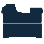 Image of the mat template for Peugeot Expert Crew Cab (Standard Front Mat) (2016 - Present) Van Mats