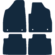 Image of the mat template for MG HS Automatic (2019 - Present) Car Mats