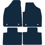 Image of the mat template for MG HS Hybrid (2019 - Present) Car Mats