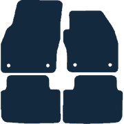 Image of the mat template for Skoda Kamiq (2019 - Present) Car Mats