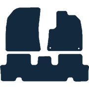 Image of the mat template for Citroen C4 Spacetourer (2017 - Present) Car Mats