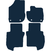 Image of the mat template for Honda Jazz Hatchback (2020 - Present) Car Mats