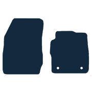 Image of the mat template for Ford Fiesta Van (2011 - 2018) Van Mats