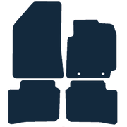 Image of the mat template for Hyundai i10 (2020 - Present) Car Mats