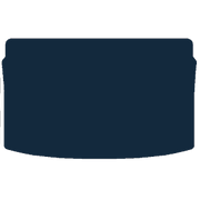 Image of the mat template for Volkswagen Polo Upper Boot Mat (2018 - Present) Boot Mat