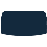 Image of the mat template for Volkswagen Polo Lower Boot Mat (2018 - Present) Boot Mat