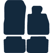 Image of the mat template for BMW 8 Series G16 (Grand Coupe) (2018 - Present) Car Mats