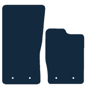 Image of the mat template for Jaguar F-TYPE 168mm Hole Spacing Alternative Shape (2013 - Present) Car Mats