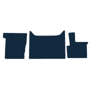 Image of the mat template for DAF XF 105 Euro 5 Automatic (2012 - Present) Truck Mats