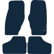 Image of the mat template for Jeep Cherokee Limited (2002 - 2005) Car Mats