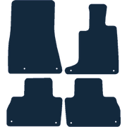 Image of the mat template for Maserati Levante (2016 - Present) Car Mats