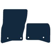 Image of the mat template for Land Rover Defender 90 Fronts Only (2020 - Present) Car Mats