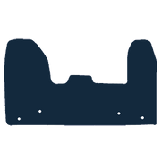 Image of the mat template for Ford Transit Custom Sport Active Automatic Offset Fixings (2020 - Present) Van Mats