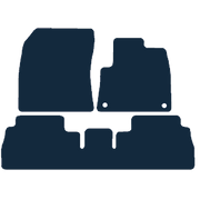 Image of the mat template for Vauxhall Combo Life (2019 - Present) Car Mats