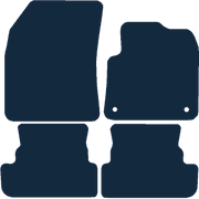 Image of the mat template for Vauxhall Grandland PHEV (2020 - Present) Car Mats