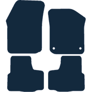 Image of the mat template for Volkswagen up! e-up! (2020 - Present) Car Mats