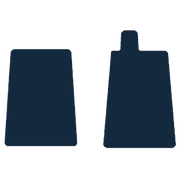 Image of the mat template for Morgan Plus 6 (2019 - Present) Car Mats