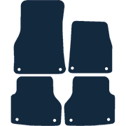 Image of the mat template for Audi A6 (2018 - Present) Car Mats