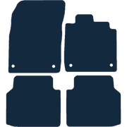 Image of the mat template for Volkswagen ID.4 (2021 - Present) Car Mats