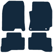 Image of the mat template for Hyundai KONA Hybrid (2020 - 2023) Car Mats