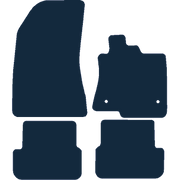 Image of the mat template for Dacia Sandero (2022 - Present) Car Mats