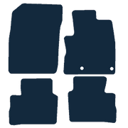 Image of the mat template for Nissan Qashqai J12 (2021 - Present) Car Mats