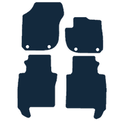 Image of the mat template for Honda HR-V eHEV With Clips (2020 - Present) Car Mats