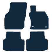 Image of the mat template for SEAT Leon (2020 - Present) Car Mats