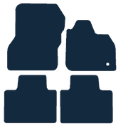 Image of the mat template for Renault Zoe (2021 - Present) Car Mats