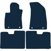 Image of the mat template for MG ZS Left-Hand Drive (2017 - 2022) Car Mats