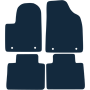 Image of the mat template for MG HS Left-Hand Drive (2019 - Present) Car Mats