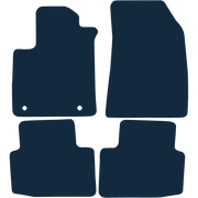 Image of the mat template for MG MG5 Left-Hand Drive (2020 - Present) Car Mats