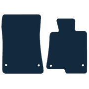 Image of the mat template for Mercedes-Benz SLC (2016 - Present) Car Mats