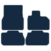 Image of the mat template for BMW iX (I20) (2021 - Present) Car Mats