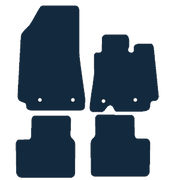 Image of the mat template for Renault Arkana (2021 - Present) Car Mats